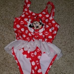 Disney minnie mouse 18 month swim suit